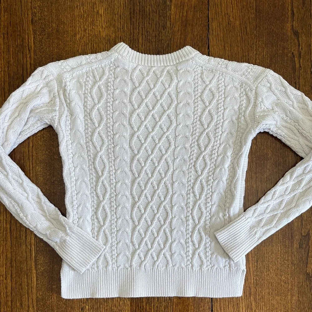 J.crew 100% Cotton CableKinit Sweater